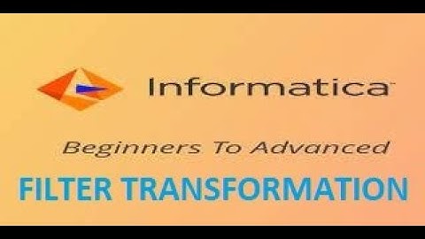 Example 11: Filter Transformation salary more than 5000 and working in department 50,60 and 80