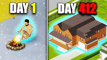 Can I Survive A CRYOGENIC Winter In Project Zomboid | Supercut