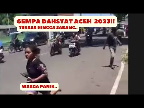 Pusat gempa hari ini 10 menit yang lalu di Banda Aceh, Gempa Bumi Aceh Terkini 9 Juli 2023