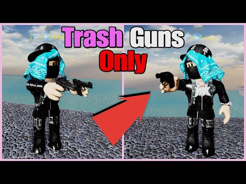 I used only the WORST GUNS until I DIE in STREET LIFE REMASTERED (Roblox)