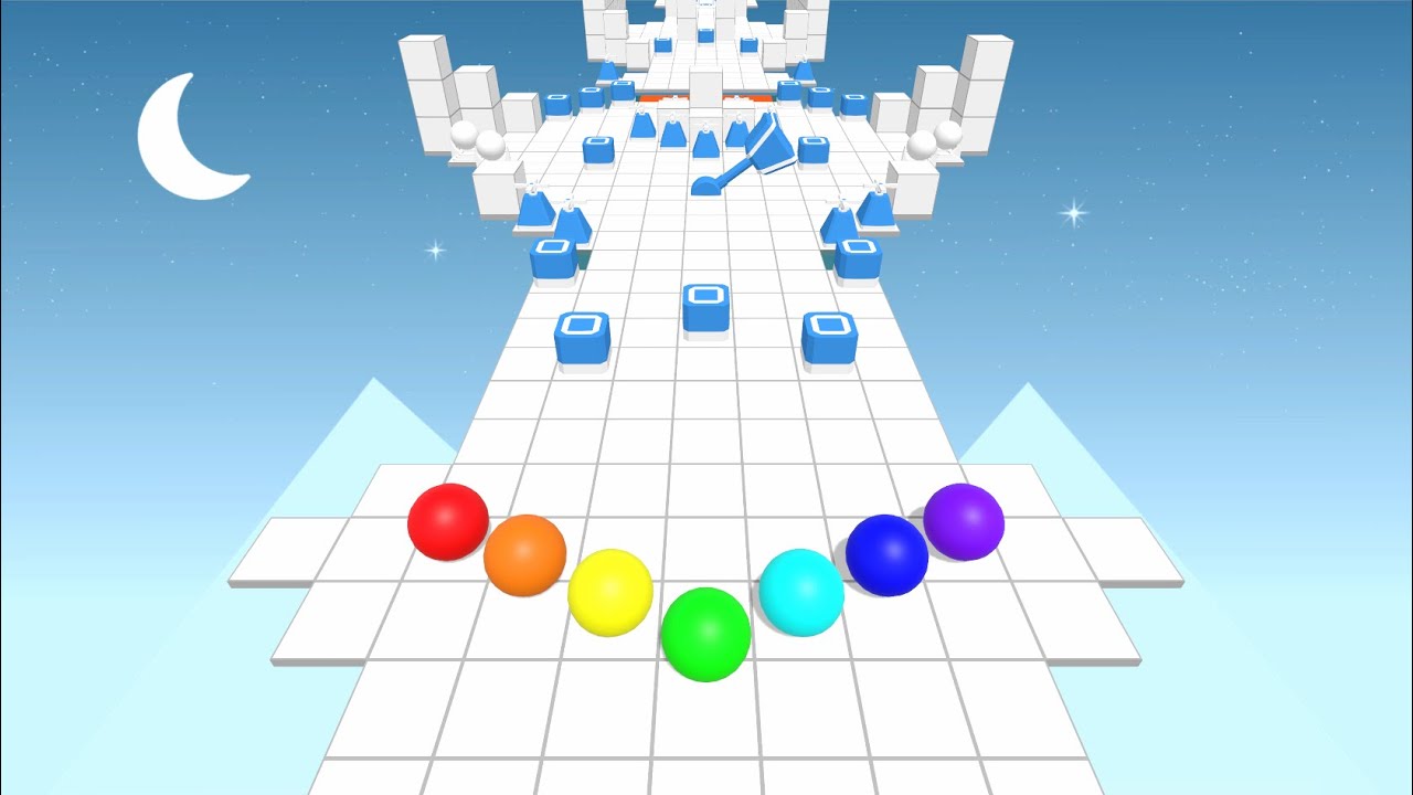 Rolling Sky - A 3D Proliferation Survival Marble Race