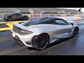 Supercars vs Muscle Cars - Quick 30 Drag Racing