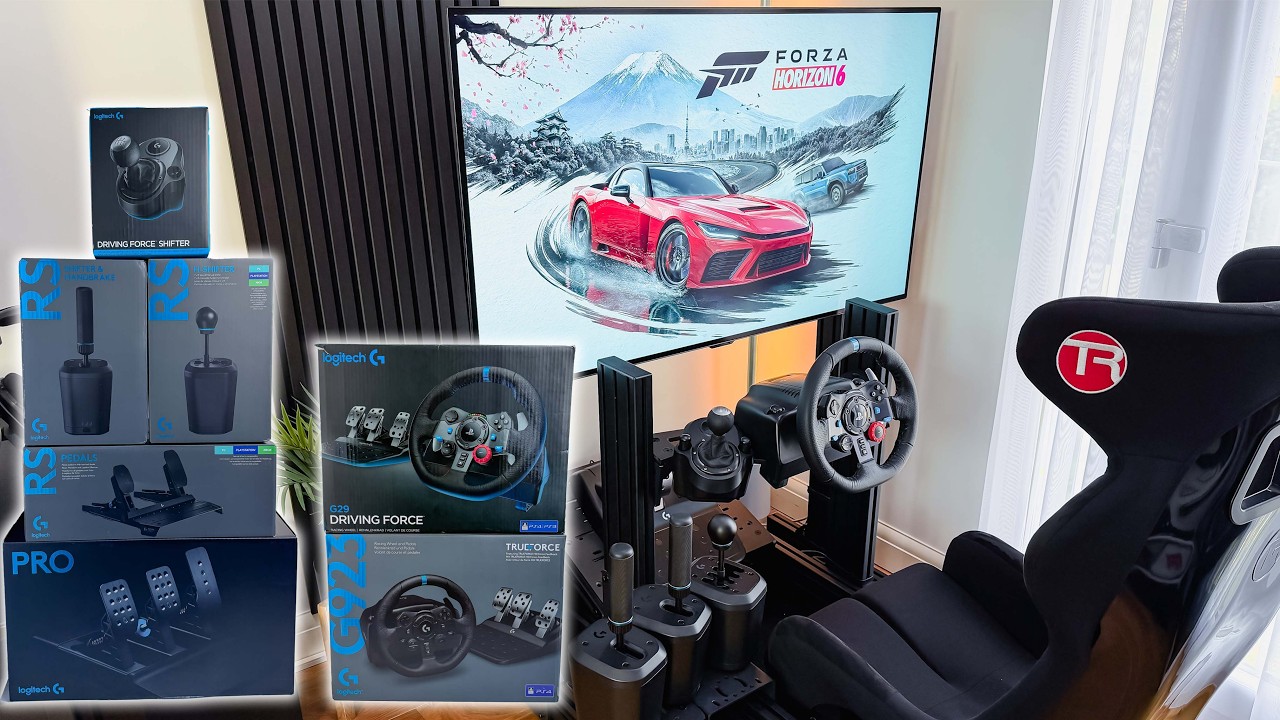 Forza Horizon 6 with the Logitech G29/G923 Does it work!? + BEST 