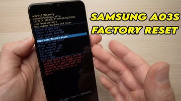 Forgot Password of Samsung Galaxy A03S? How to Factory Reset