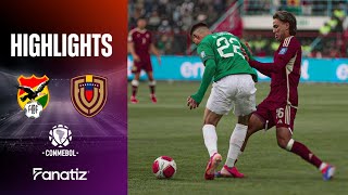 Bolivia vs Venezuela 4-0 | Highlights | World Cup Qualifiers 2026