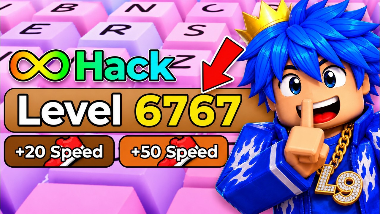 USEI UM PAINEL DE HACK NO PARKOUR DE TECLADOS!