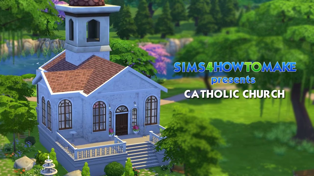The Sims 4 Get To Church Mod CATHOLIC CHURCH - The Sims 4 Machinima - YouTube