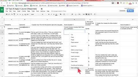 Flubaroo - Grade Open ended questions with Data Validation.webm
