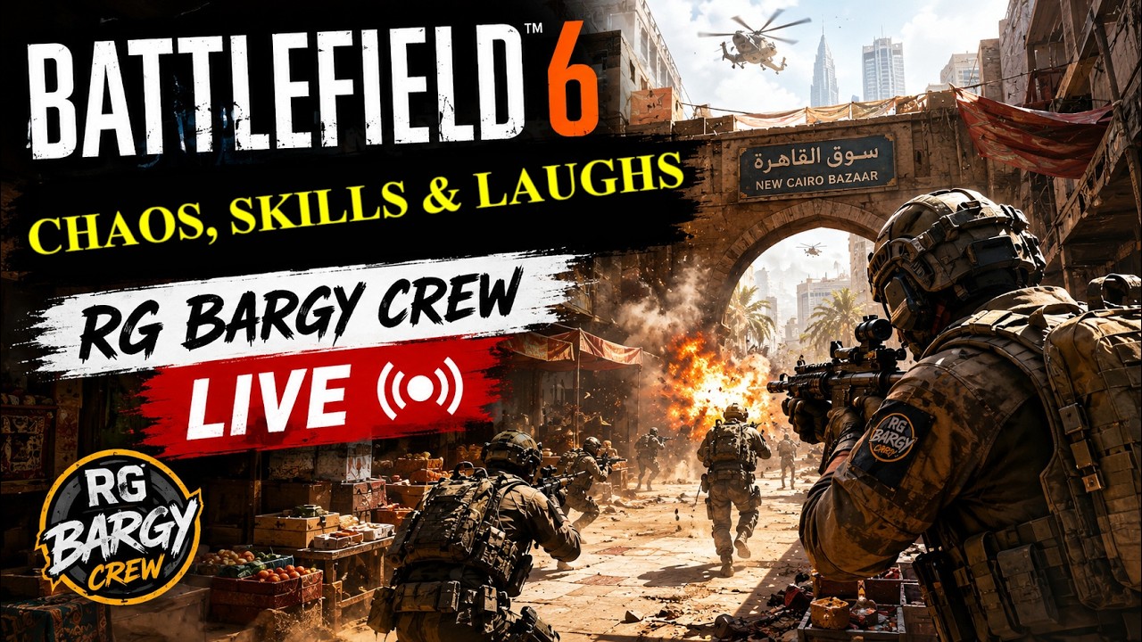 RG Bargy Crew Battlefield 6 Gameplay – Chaos, Strategy & Fun