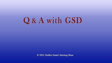 Q & A with GSD 046 Eng/Hin/Punj