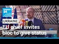 EU chief invites bloc to grant Ukraine, Moldova candidate status • FRANCE 24 English