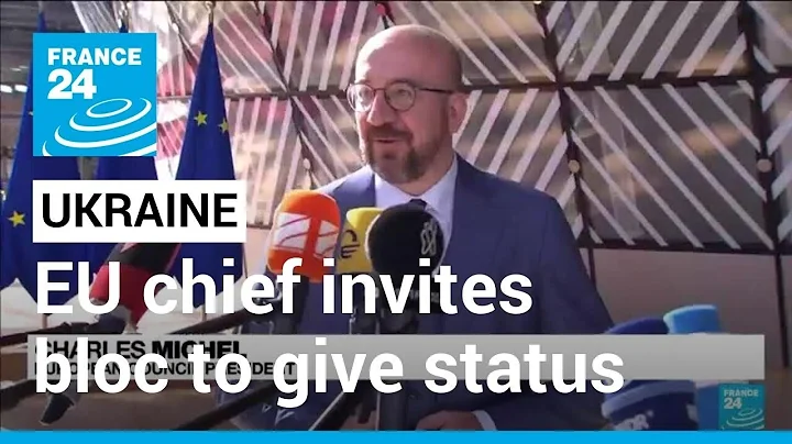 EU chief invites bloc to grant Ukraine, Moldova candidate status • FRANCE 24 English