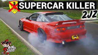 700HP JOY RIDE - 2JZ SWAPPED 180SX NISSAN SILVIA REVIEW