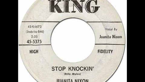 JUANITA NIXON - Stop Knockin' [King 5375] 1960