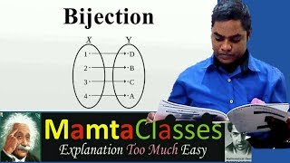 Bijective Function : Chapter- 1; Relation & functions (2017) 12th by A.K.P