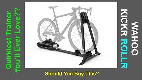 Review - Wahoo Kickr Rollr. Is this the quirkiest trainer you