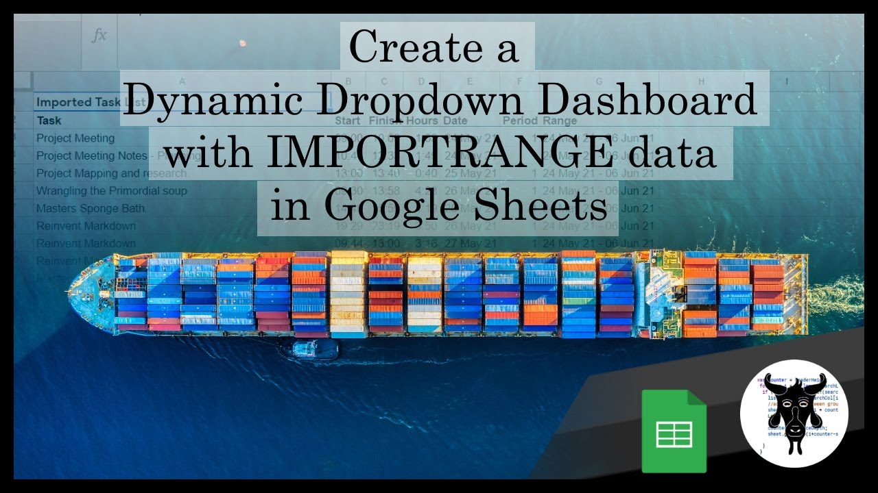 Create a Dynamic Dropdown Dashboard with IMPORTRANGE in Google Sheets ...