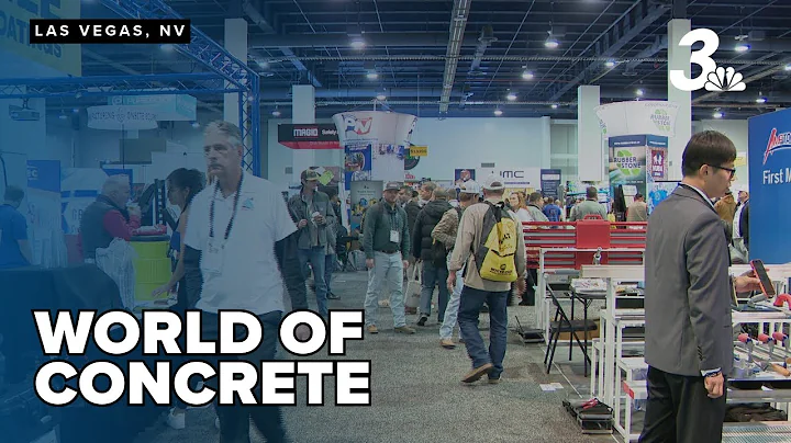 World of Concrete showcases bricklaying skills in Las Vegas