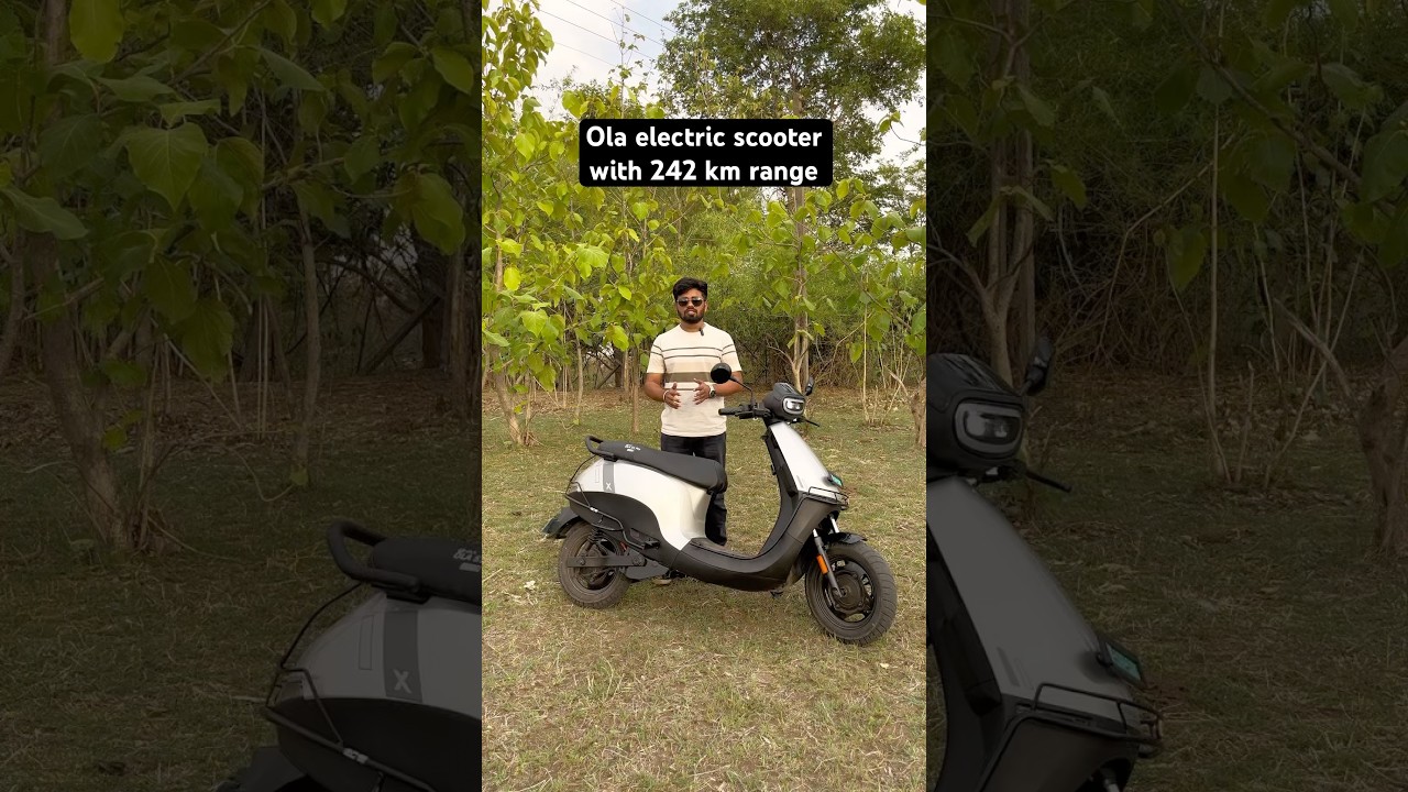 Ola electric scooter with 242 km range, all new Ola S1 X plus 