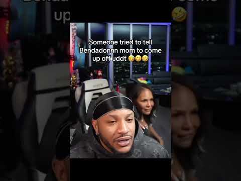Someone Tried To Tell Bendadonn Mom To Come Up Off It