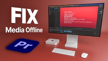 How to fix "Media Offline" error in Adobe Premiere Pro