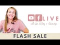 Live with christy flash sale