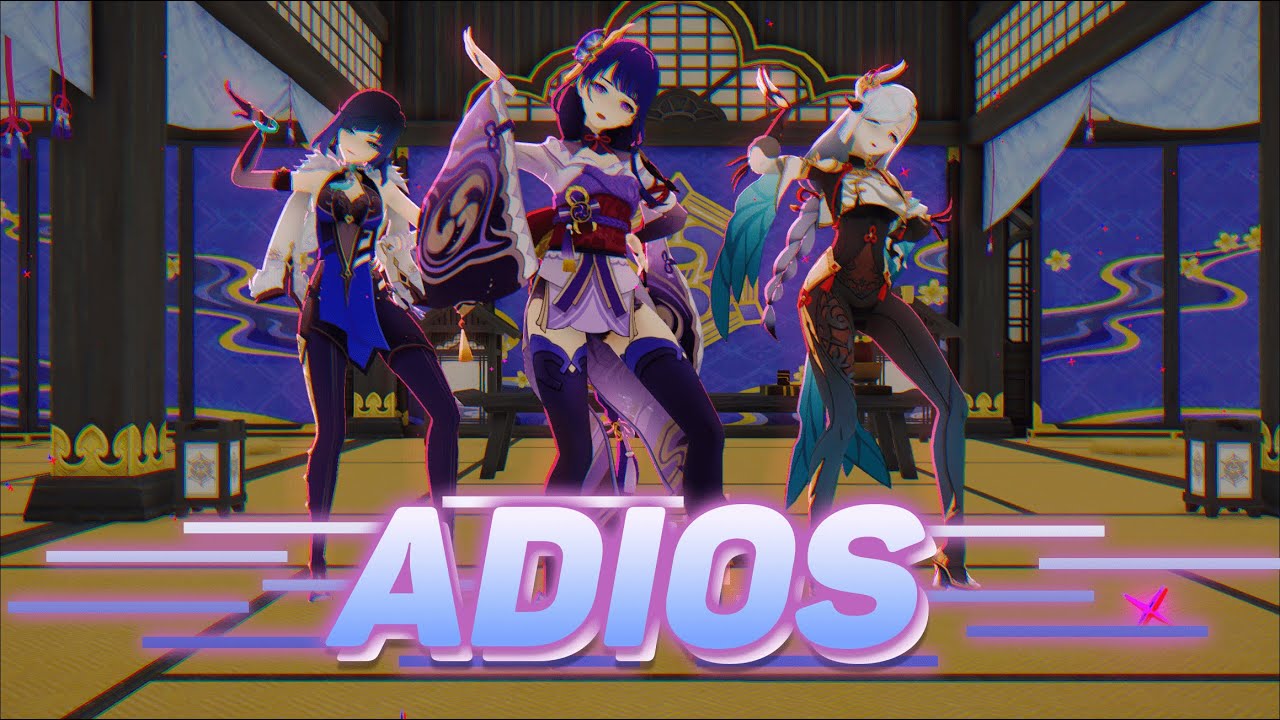 【MMD】Genshin Impact - Adios