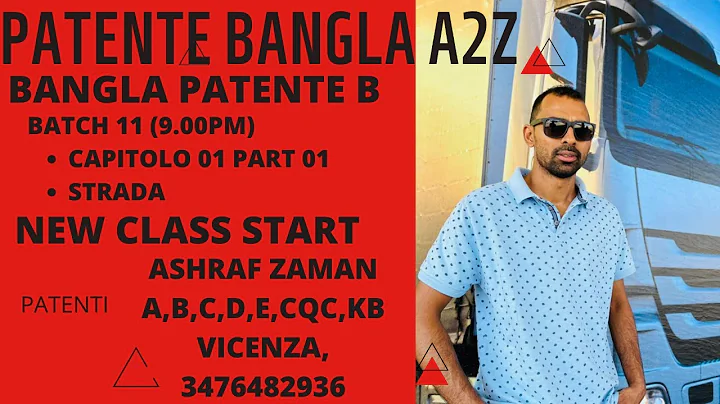 BANGLA PATENTE|A2Z|CAPI...  01 STRADA PART 01|ONLI...