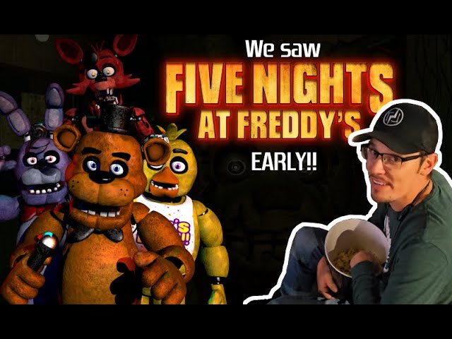 the freak??!?!??! saw the fnaf movie yesterday it was really. gnaf