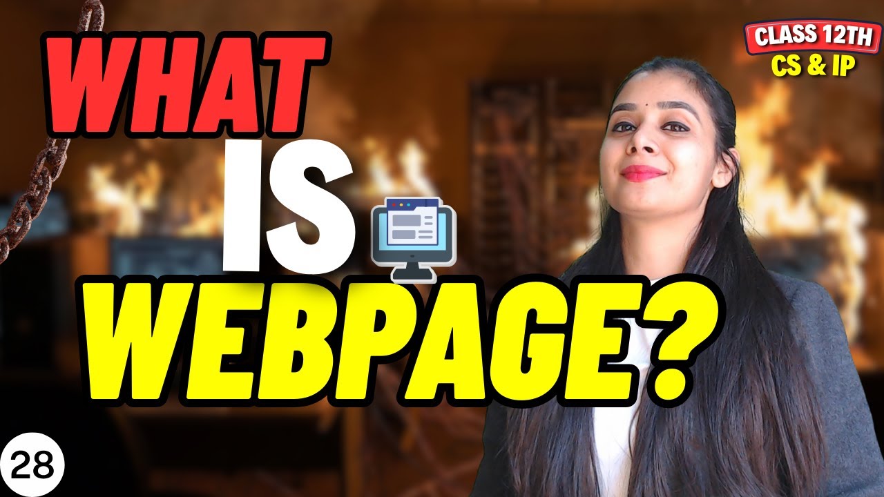 What is Webpage? | Class 12 CS and IP