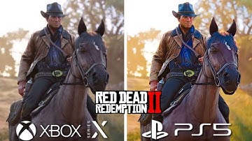 Red Dead Redemption 2 PS5 vs Xbox Series X Graphics Comparison