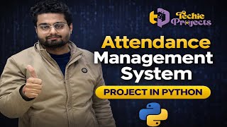 Attendance Management System Project in Python | School Management System Project Web Development