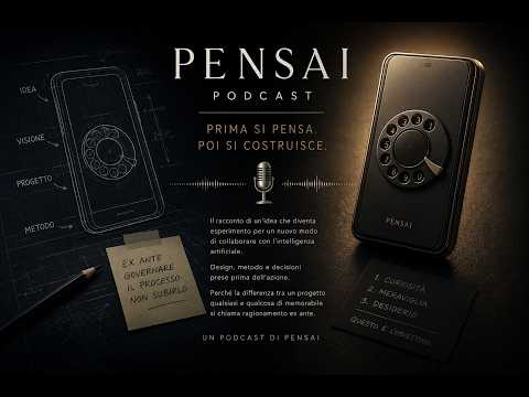 Perché le IA costruiscono prima di pensare? | Il metodo PENSAI