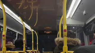 Elizabeth Line Rail Replacement Bus Service to Stratford. (ibus)