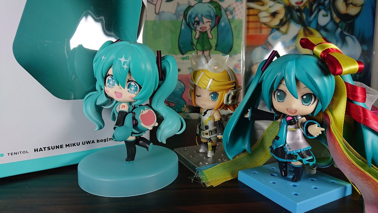 TENITOL Hatsune Miku UWA Bag mini review! - YouTube