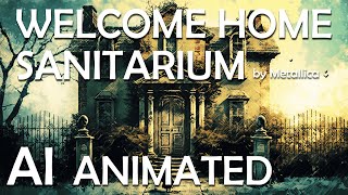 Welcome Home (Sanitarium) by Metallica - AI animated clip