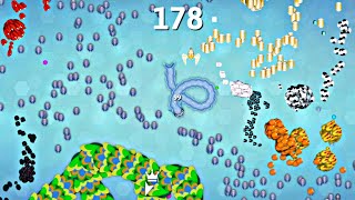 SNAKE.io🐍 GAME I REACHED BY HIGHEST POINT IN THIS MAP AND THE RECORD TOP1 Epic Most delicious! GameP screenshot 5