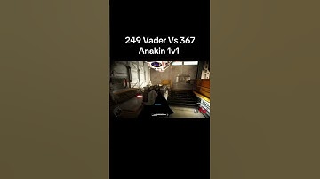 249 Vader Vs 367 Anakin 1v1 #starwarsbattlefront2 #gaming #xbox #darthvader