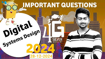 Digital Systems Design Important Questions in Tamil | EC3352 Important Questions 28-12-2024 AU Exam