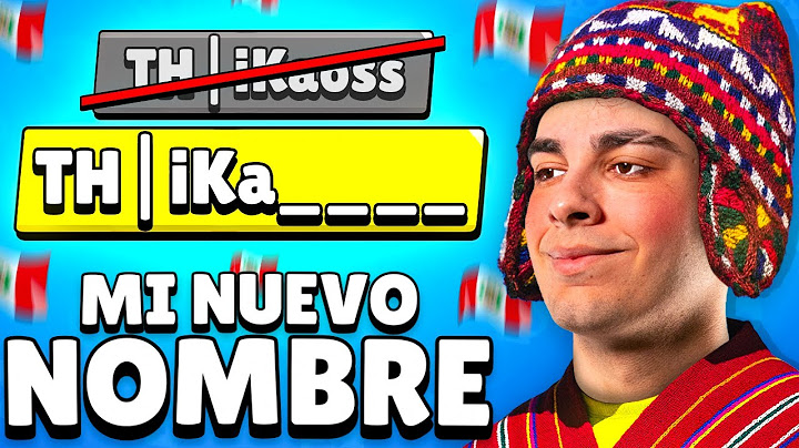 CUMPLÍ MI PROMESA Y ME CAMBIÉ EL NOMBRE POR VOSOTROS !! NUEVA ERA 🇵🇪