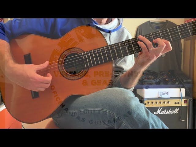 T.MATSUOKA（松岡良治）「MODEL NO. M50」 T. Matsuoka M50 Classical Guitar 1988 MIJ japan made VGC with