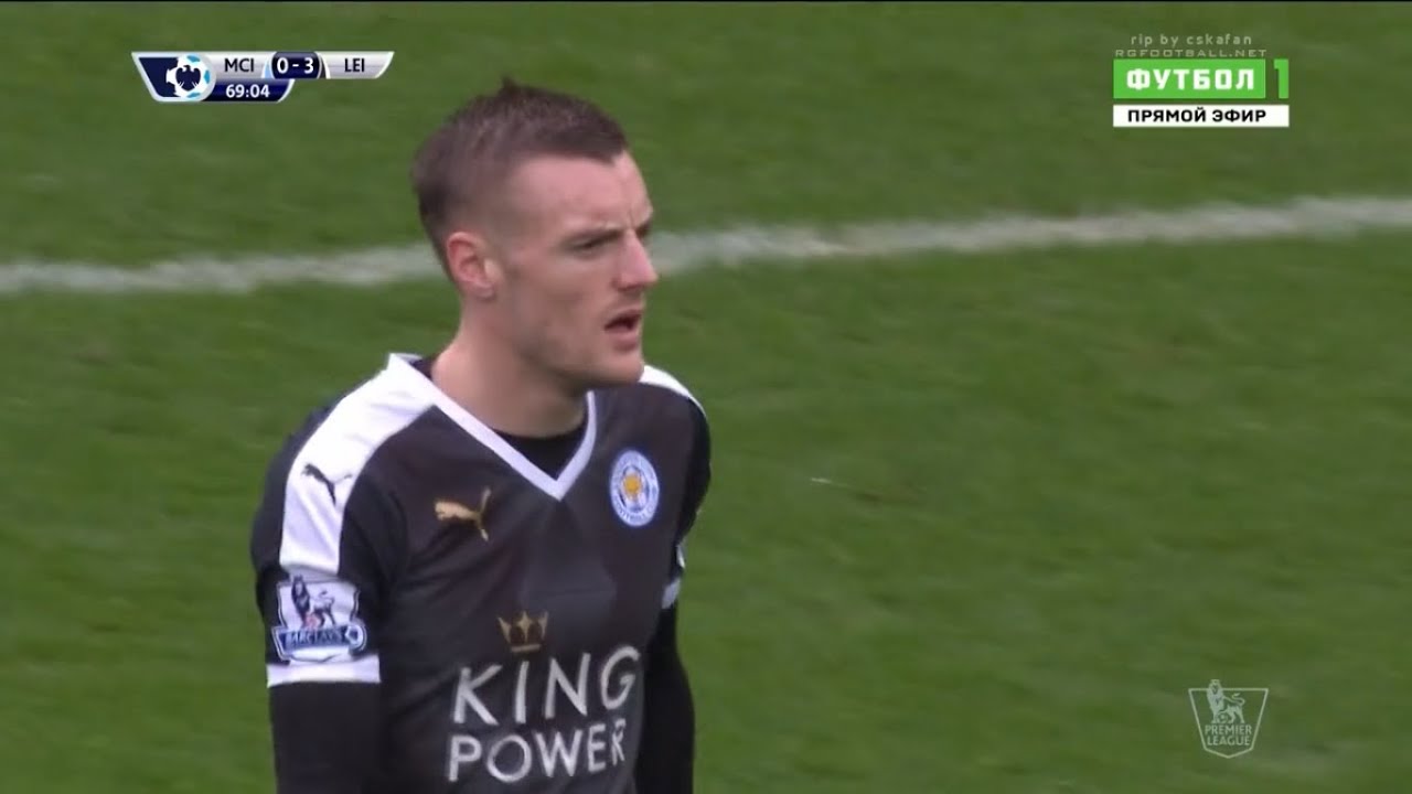 Jamie Vardy vs Manchester City ( Away ) 2016 ( 06/02/2016 ) by Vurlovski
