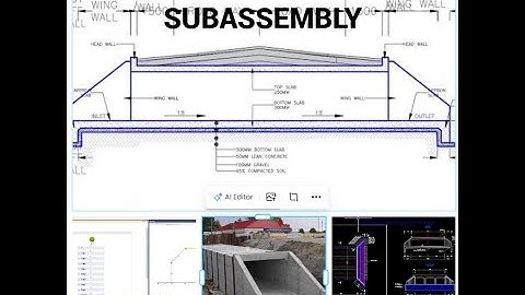 119-Complete Video Unlocking the Power of Subassembly Composer Box Culvert & Wing Walls   (CIVIL 3D)