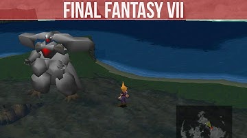 Final Fantasy VII Gameplay - RetroArch 1.7.7 - Beetle PSX HW (PGXP) | Ps1 Emulator