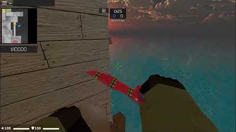 Map bug)? - secret spot - Counter Blox