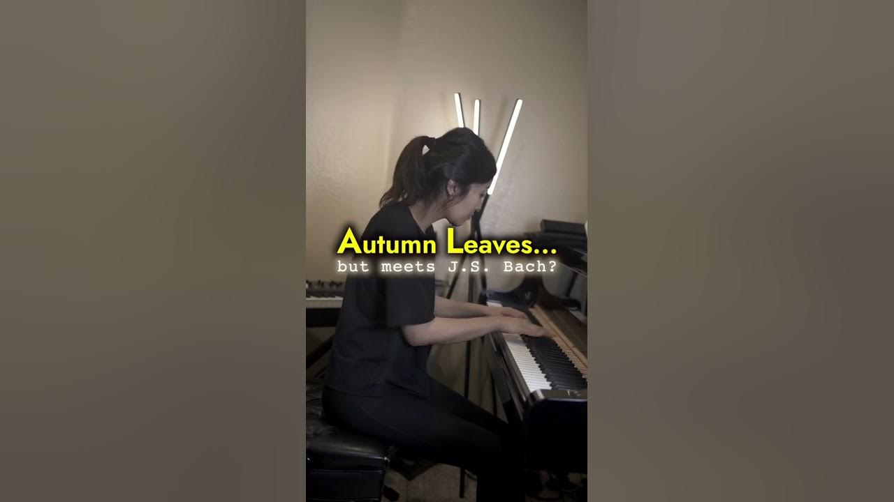 What If J.S. BACH Played Autumn Leaves? 🍂 #shorts