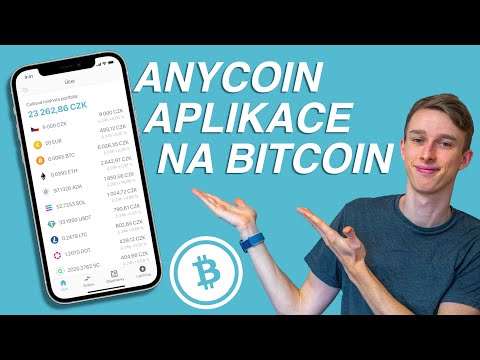 Anycoin Mobilní Aplikace Na Nákup BITCOINu ?? Bonus 300 Kč ? Návod BTC // KRYPTO Mates