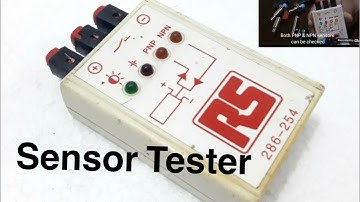 How to check various sensors by using RS Sensor tester 🎛