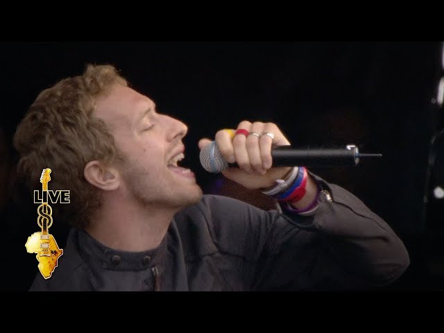 Coldplay - In My Place (Live 8 2005) class=