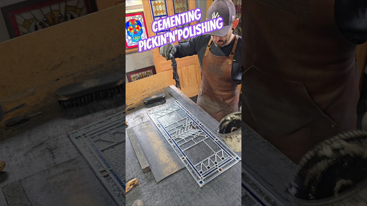 Part 2, Making this gorgeous FLW style entrance set 